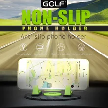 2016 golf Universal Magnetic Car Mobile Phone Holder Stand for iPhone 5s 6s 6 plus for Samsung Galaxy s7 edge Note 7 Oneplus 3