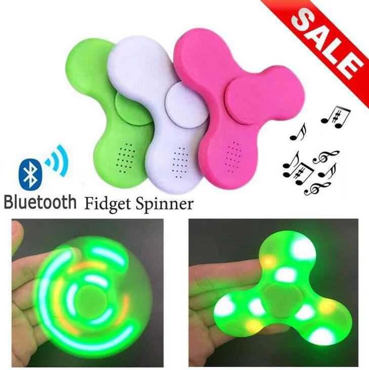 Спиннер антистресс со светодиодной подсветкой и Bluetooth динамиком|toy led|toys toystoys toys |