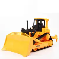 เฉื่อยรถปราบดินขนาดใหญ่พลั่ว bulldozer ของเล่นเกษตรวิศวกรรมรถรถแทรกเตอร์เกษตรกรของเล่นของเล่นรถสำหรับเด็ก