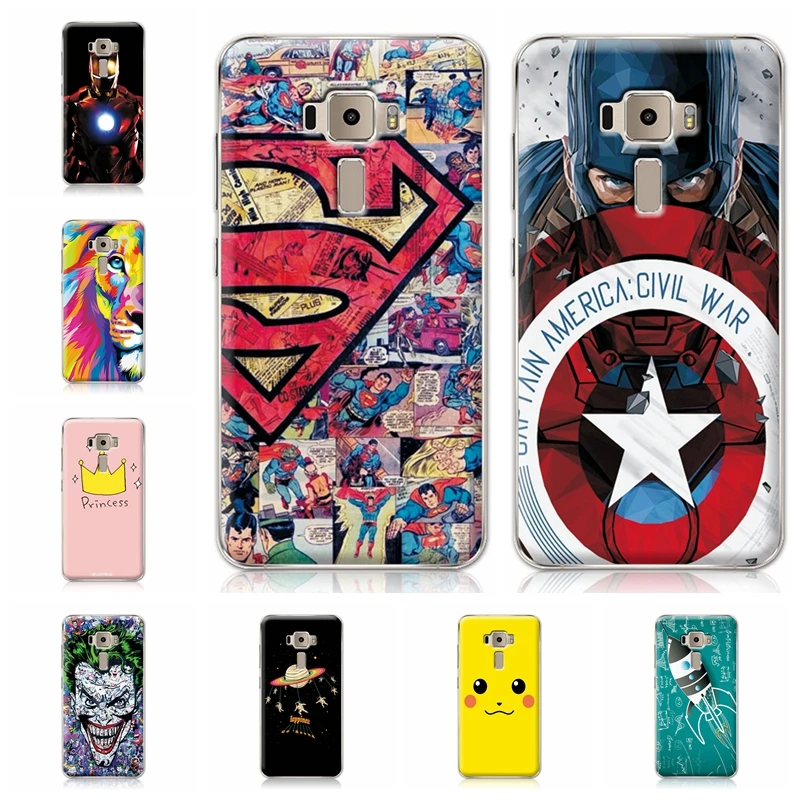Чехол для телефона Captain America Asus Zenfone 3 ZE552KL достаточно милый мягкий силиконовый