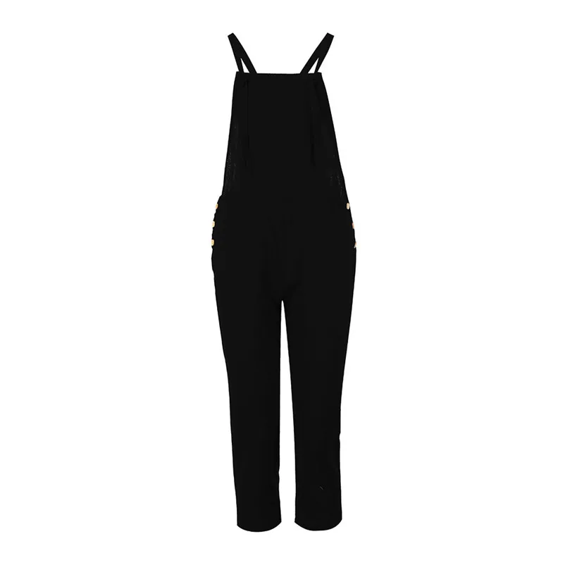 Fashion summer jumpsuit woman 2018Spaghetti Strap Wide Legs Bodycon Jumpsuit Trousers Clubwear Romper pantaloni siamesi Y26#N (1)