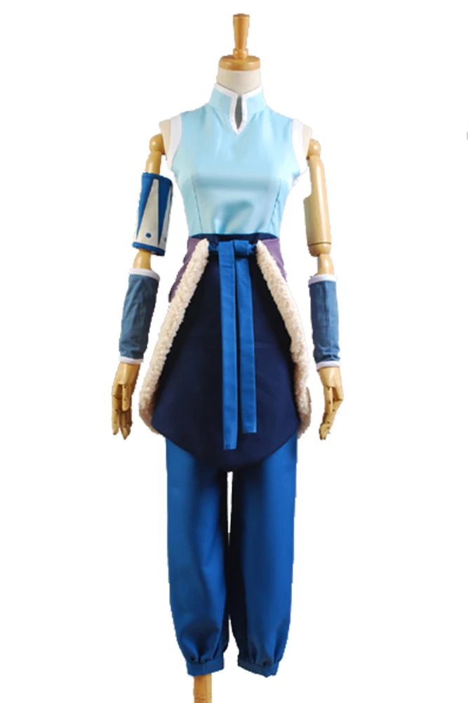 Аватар Корра Косплей Костюм Полный комплект|legend of korra|legend korra cosplayavatar cosplay |