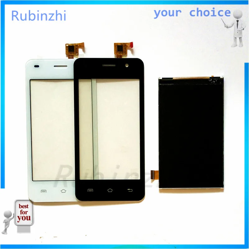 

RUBINZHI Phone Touch Screen LCD For Beeline smart 5 smart5 LCD Touch Screen Panel Digitizer Touchscreen Front Glass Lens Sensor