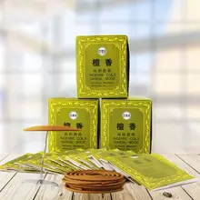 48 шт./компл. натуральный защиту окружающей среды бездымного сандалового дерева дезодорант для туалета благовония домашний предлагая Будды ладан