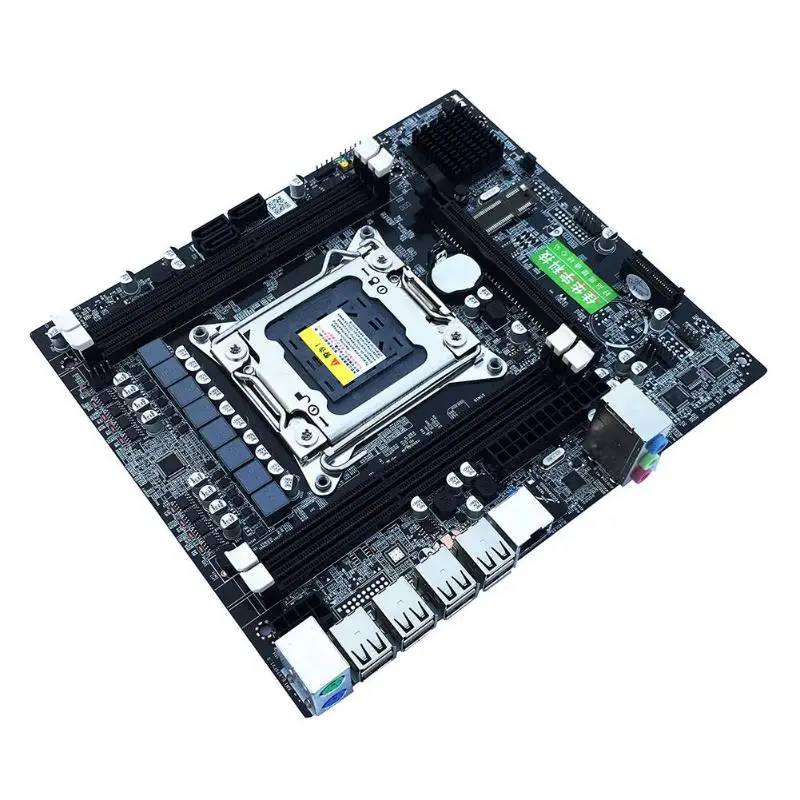 X79 E5 настольный компьютер материнская плата LGA 2011Pin 4 канала RECC игровая материнская плата платформа ЦП поддержка i7 Xeon для Intel H61 P67