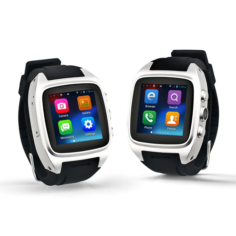 2015 3G/Wifi Smart Watch Phone with SIM Card Android GPS Smartwatch