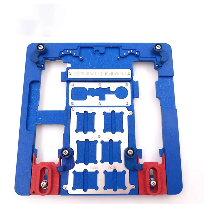 Maintenance Fixture MJ A21 + iPhone 5S/6/6S/6SP/7/7P/8/8P/XR for chip fixture of A7 A8 A9 A10 logic board