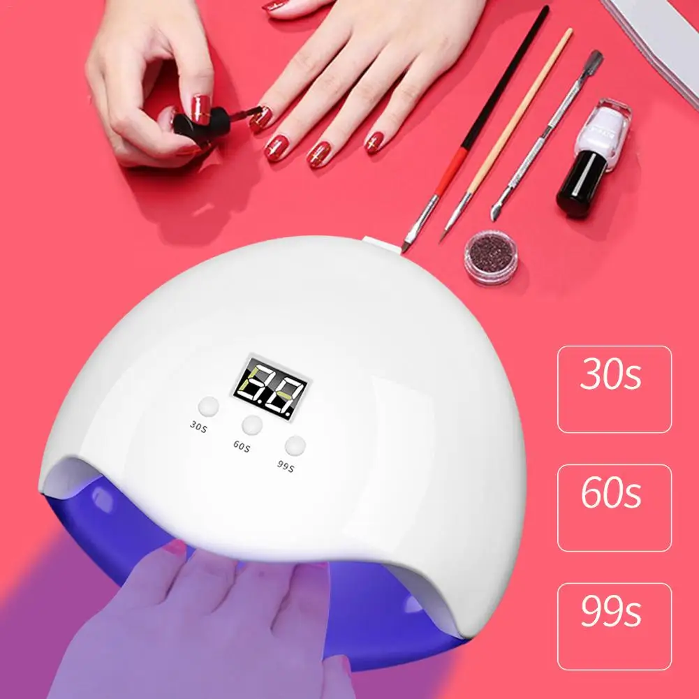 

Nail Polish Curing Lamps, 36W UV Light LED Nail Dryer Curing Lamp Fingernail & Toenail Polishes Art Professional