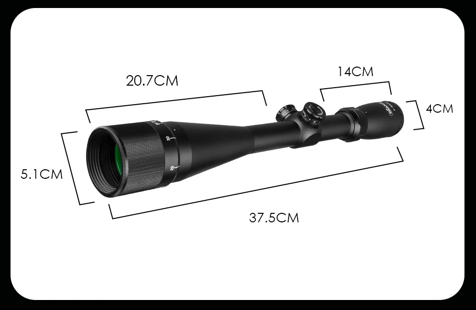 Диана 4-16X42 АО тактический прицел калибровочный окуляр микроскопа оптический прицел для ружья для страйкбола Воздушный пистолет Снайпер область для hunting caza