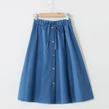 Женские юбки, модные юбки с завышенной талией, женские Юбки-миди на весну и лето, женские юбки с эластичной резинкой на талии, женские юбки Jupe Femme