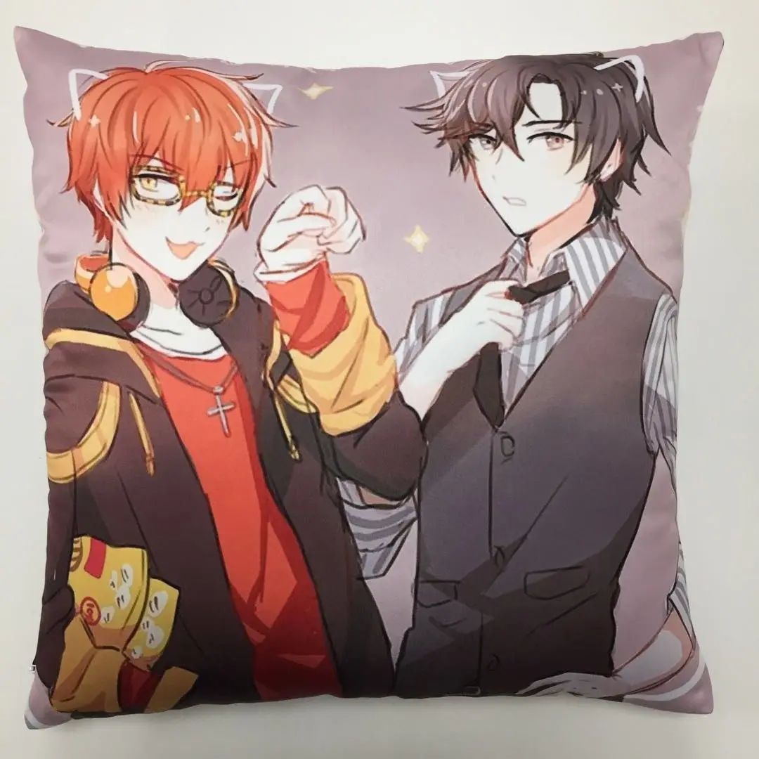 

Mystic Messenger Game Kaname Two Side Pillowcases Hugging Pillow Cushion Case Cover Otaku Cosplay Gift New 291
