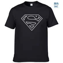 Логотип Супер герой Футболка Супермен флэш фильм Marvel мужские футболки игровой тематики супергерой футболка