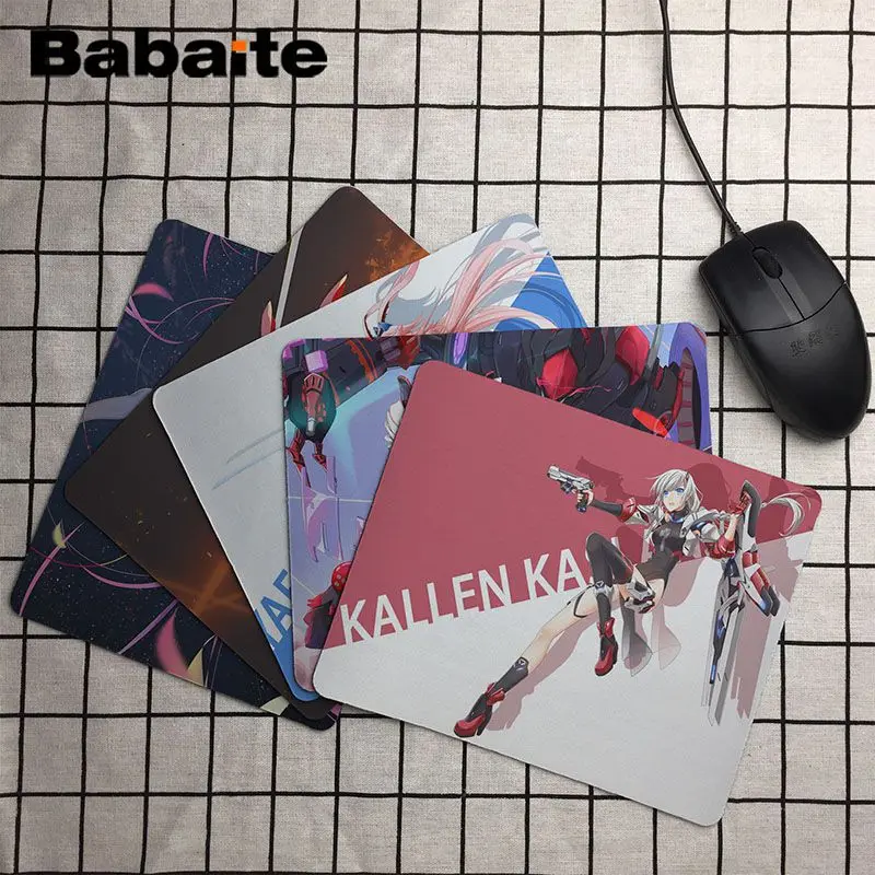 Babaite новый дизайн Honkai ударный индивидуальный игровой коврик для мыши ноутбука