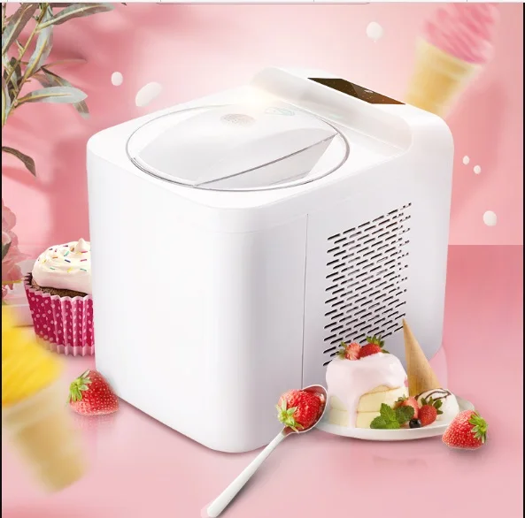 

Household Full Automatic Soft Hard Ice Cream Maker Machine Intelligent ice cream maker 1L