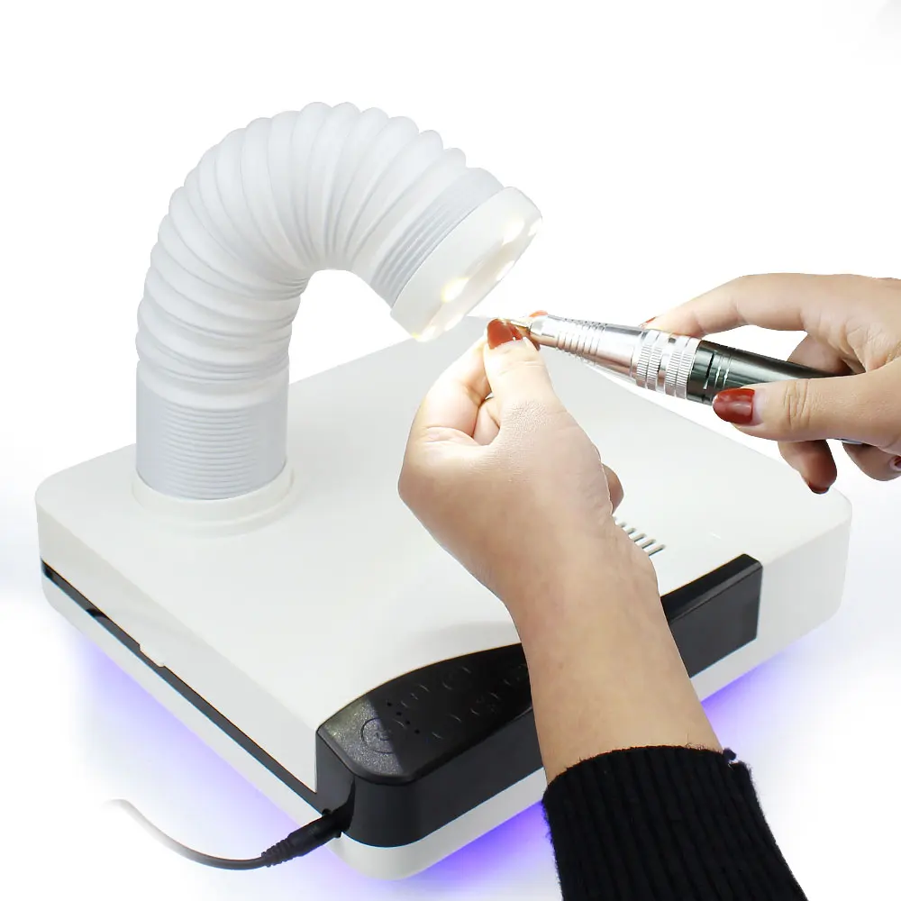 

65W New Strong Nail Dust Collector 4-IN-1suction Dust Cleaner Retractable Elbow Design Fan Nail Vacuum Cleaner Vacuum Cleaner