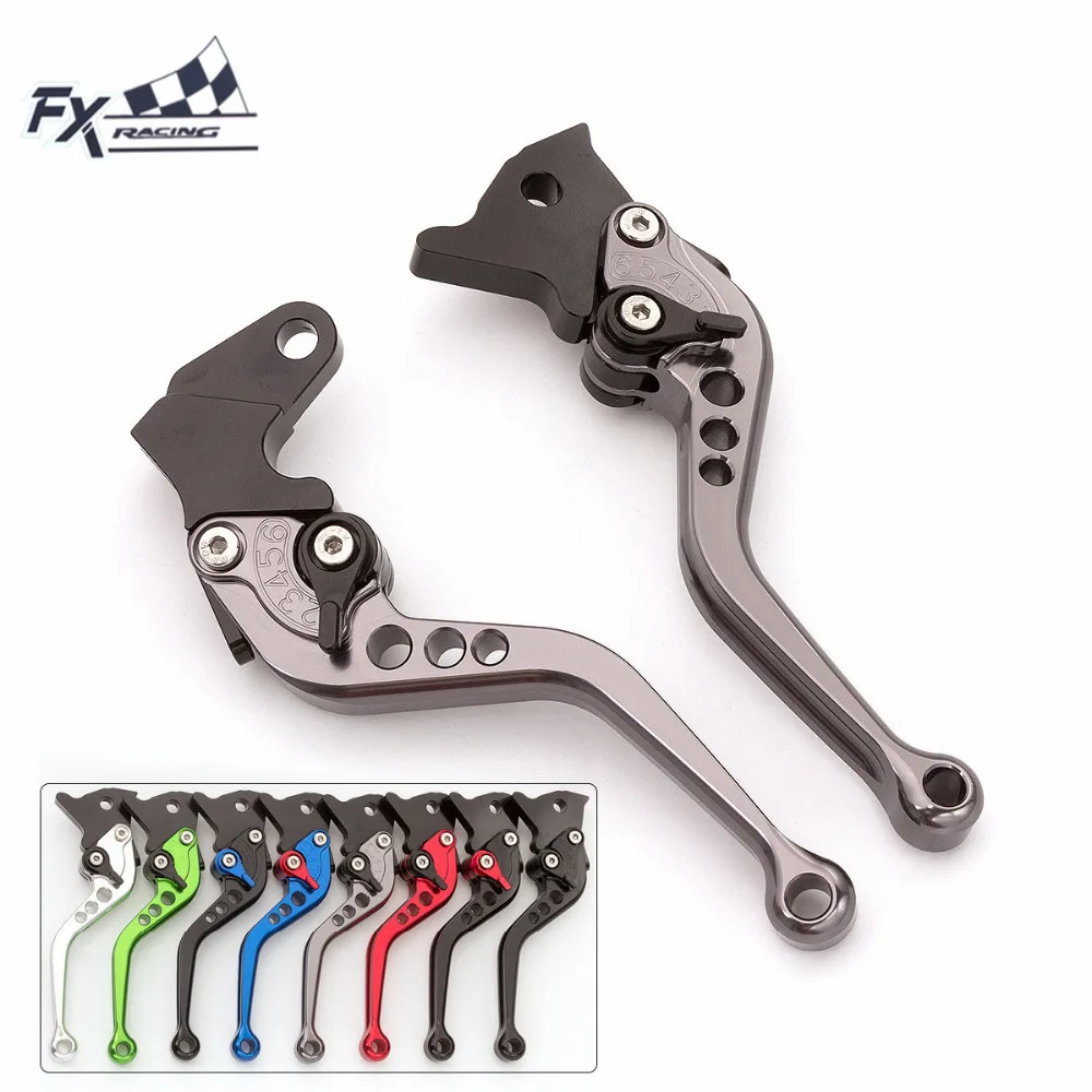 FXCNC Aluminum Adjustable Motorcycle Brake Clutch Lever For Honda GROM