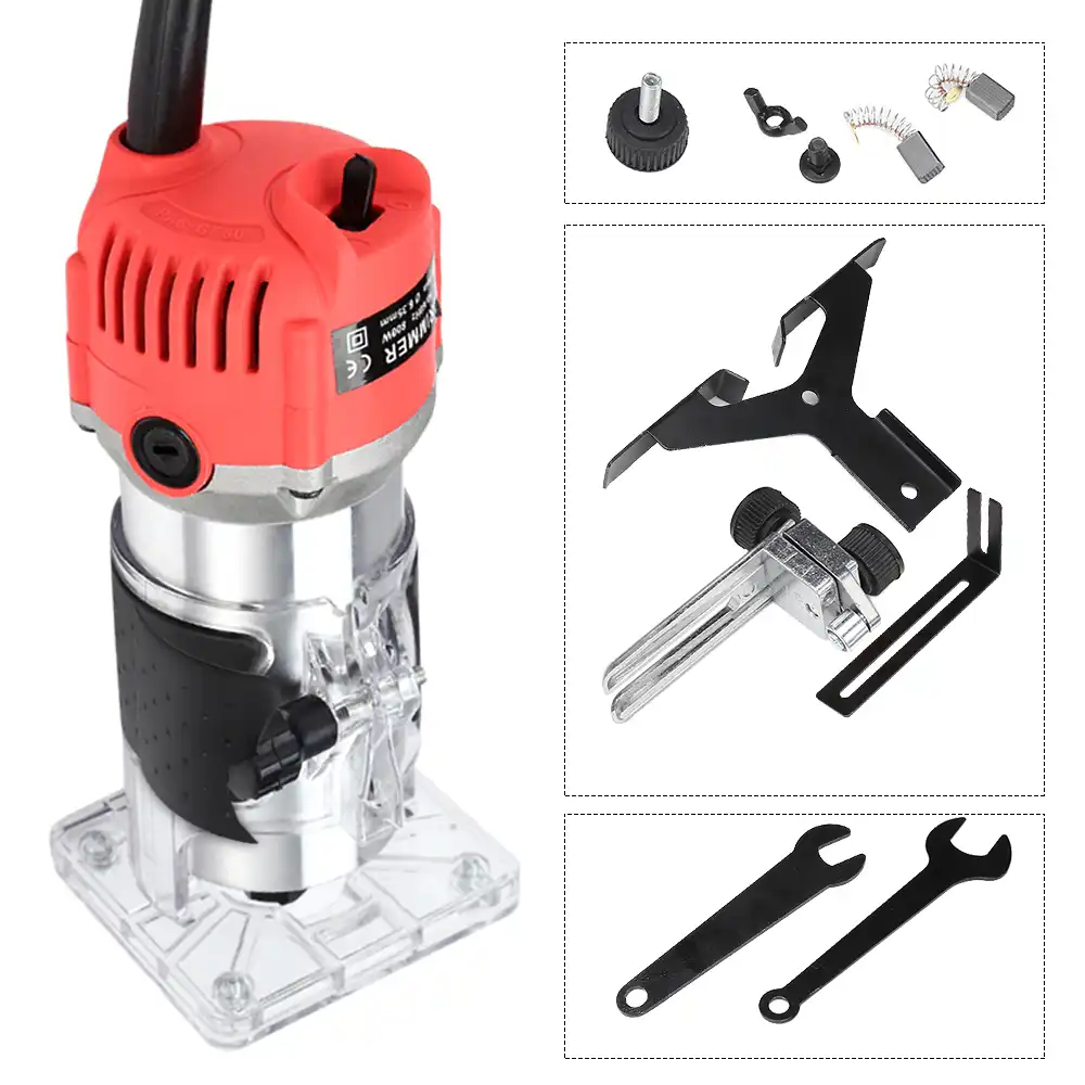 1//4’’ Woodworking Trimmer Electric Edge Trimming Machine Wood edge Trimmer Tool