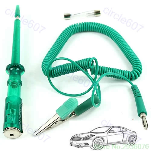 Durable Auto Circuit Tester 6V 12V 24 Volts Voltage Gauge Car Test