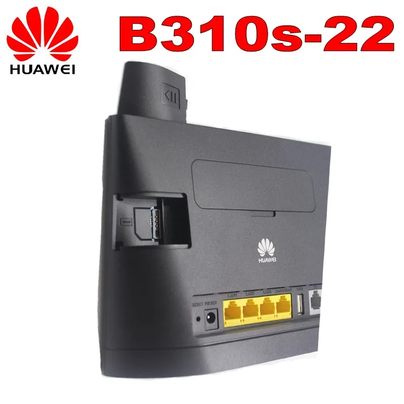 Разблокирована HUAWEI B310S-22 150 м 4G LTE CPE WI-FI маршрутизатор модем с гнезда sim-карты плюс антенна