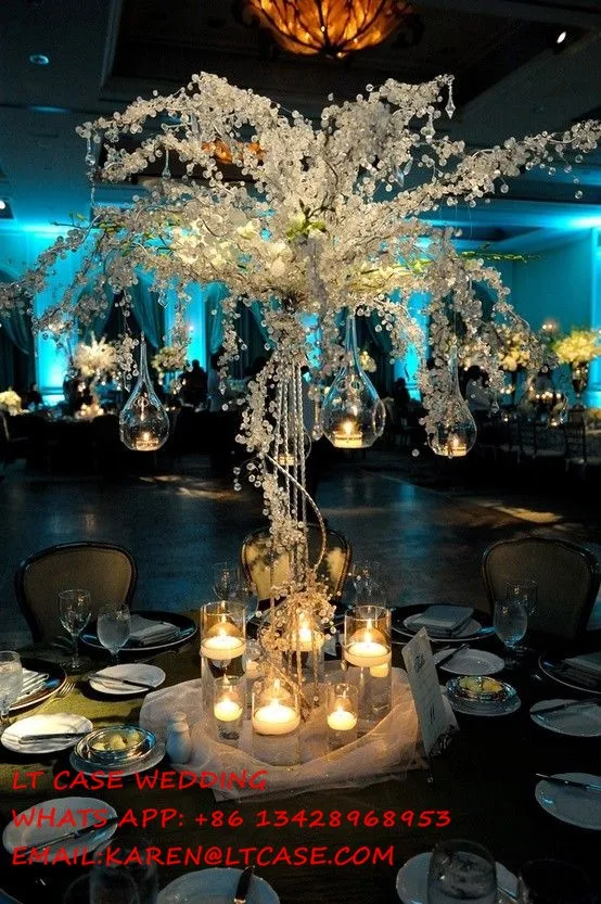 150 см высокий акриловый кристалл Свадебное дерево/Свадебный центральный элемент/свадебные реквизиты