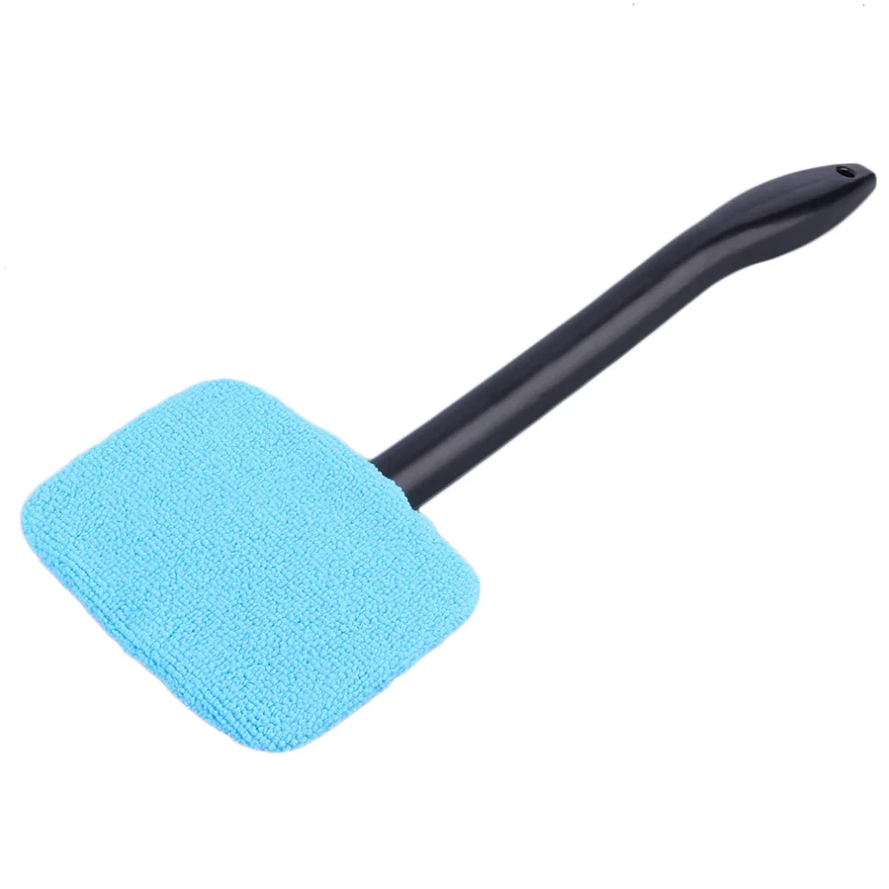 

1pcs kitchen Windows Cleaning Tool Long Handle Home Window Cleaner Garden Car Washer Brush Microfiber Window Cleaner Wholesale