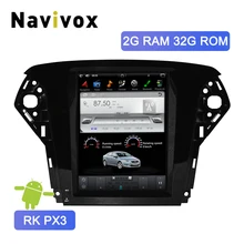 Navivox 10," вертикальный Экран Автомобильная dvd-навигационная система для Ford Mondeo Android мультимедиа Ford Mondeo 2007 2008 2009 2010 радио