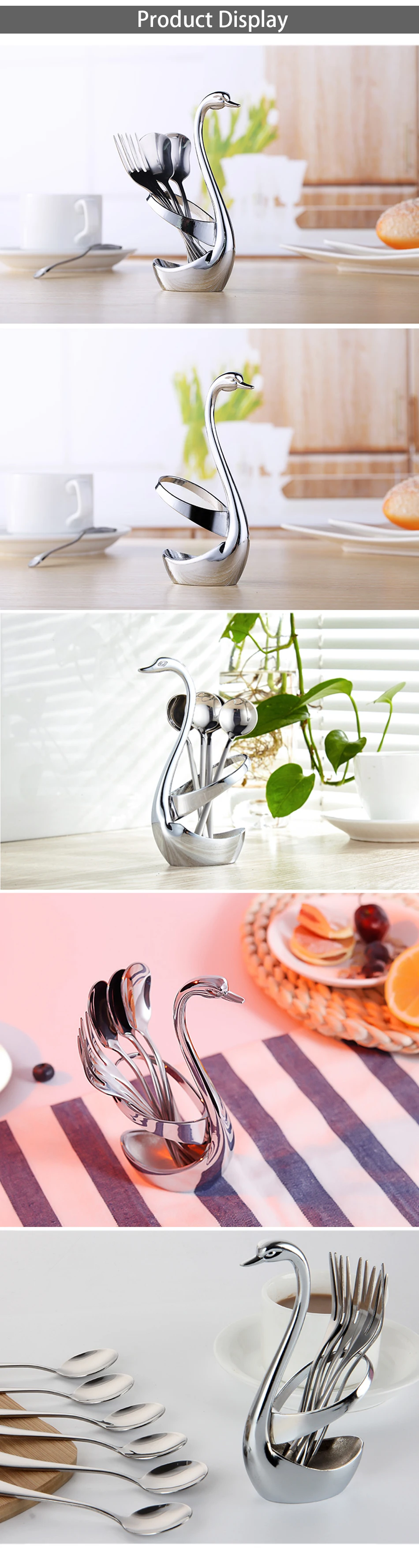 TTLIFE креативные переносные фрукты/Десертные столовые приборы из нержавеющей стали, набор тортов/комплект кофейных ложек набор столовой посуды для кухни