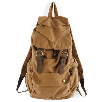 

031318 new hot high quality man canvas travel backpack student school bag