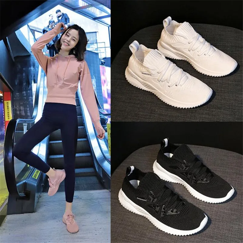 

DIWEINI Women Breathable Tenis Feminino Lace Up Outdoor Casual Shoes Lightweight Woman Vulcanized Sneakers Women Shoes