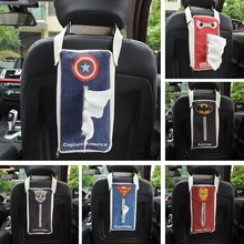 Автомобильные аксессуары Герои Союза мультфильм автомобиль коробка ткани висит коробка бумажного полотенца предметы домашнего обихода