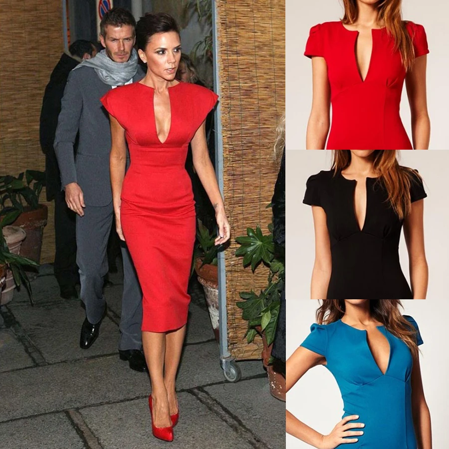 victoria beckham evening dress