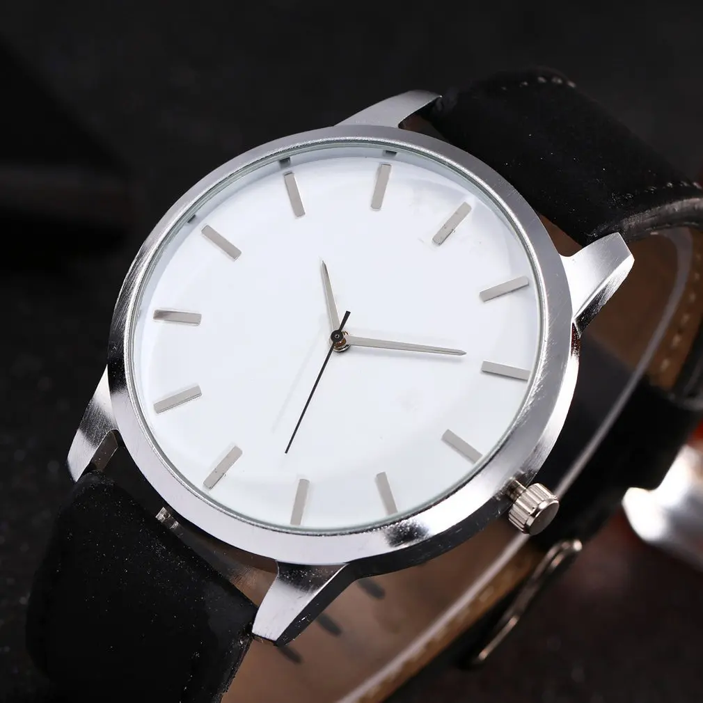 

Men watch Luxury Brand Watches Quartz Clock Fashion minimalism Leather belts Watch Sports wristwatch HOT SALE Dropshipping