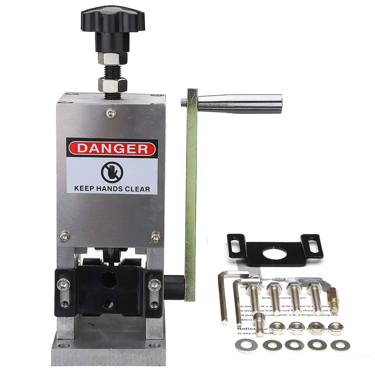 

1 Set Manual Wire Cable Crimping Machine With Handle Peeling Machine For Metal Wire Recycle Wire Cable Stripper Stripping
