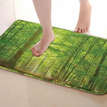 Лесной стиль Коврики для улицы, смешной Противоскользящий коврик для ванной, дверные коврики, дверные коврики под входную дверь