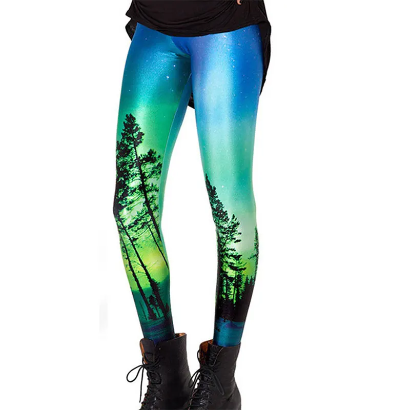 

Forest Tree Leggings Woman Leggings Women Galaxy Leggings Fitness Gym Slim Fit Skinny Pants Elastic Leggings Woman