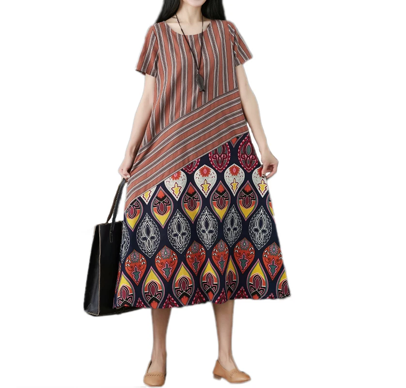 

Vestidos Summer Dress Print Elegant Vetement Femme Harajuku Ropa Mujer Women Dress Robe Femme Ladies Female Office Lady Casual