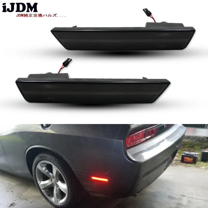 IJDM автомобиля 36-SMD Красный 12 V для 2008- Dodge Challenger, для 2011- Dodge Зарядное устройство задняя сторона Габаритные фары w красный светодиодный свет