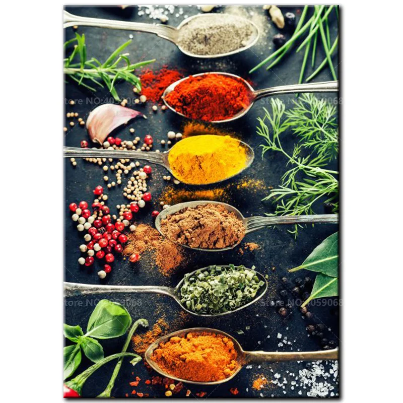 

Full square drill diamond Painting 5D DIY diamond embroidery aromatic herbs Diamond mosaic Home Decor Gift A1219