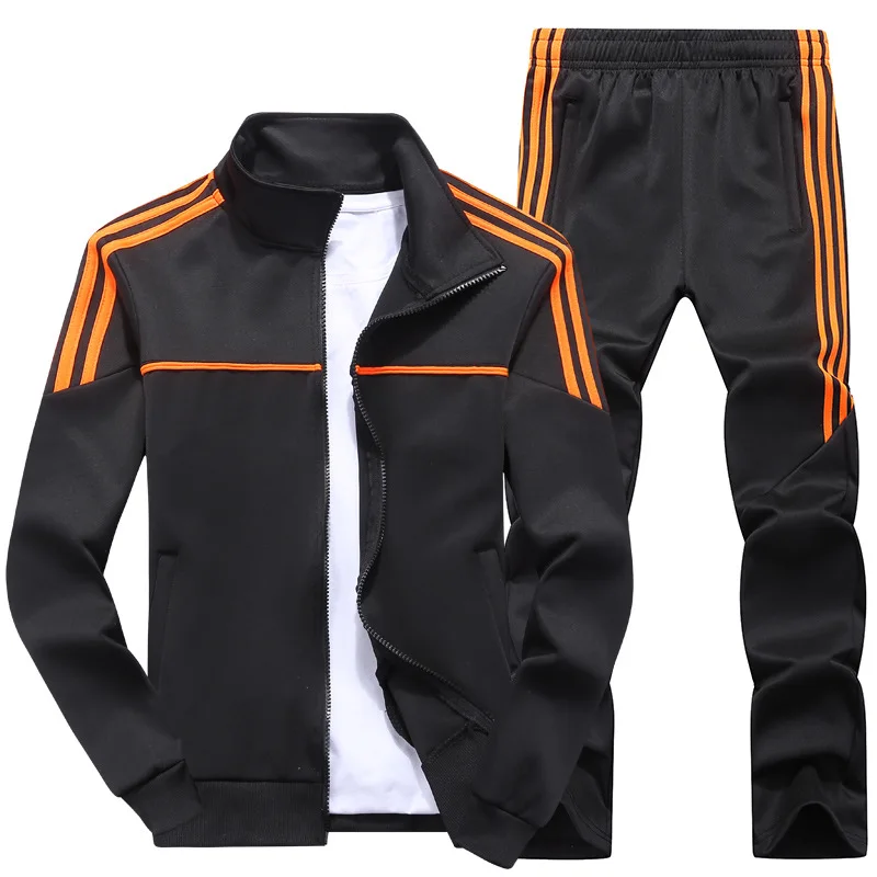 Brand New Men Sets Sportswear Jogger Suit Fashion Sporting Suit Zipper Jacket +Sweatpants Mens Clothing 2 Pieces Sets Tracksuit Brand New Men Sets Sportswear Jogger Suit Fashion Sporting Suit Zipper Jacket +Sweatpants Mens Clothing 2 Pieces Sets Tracksuit