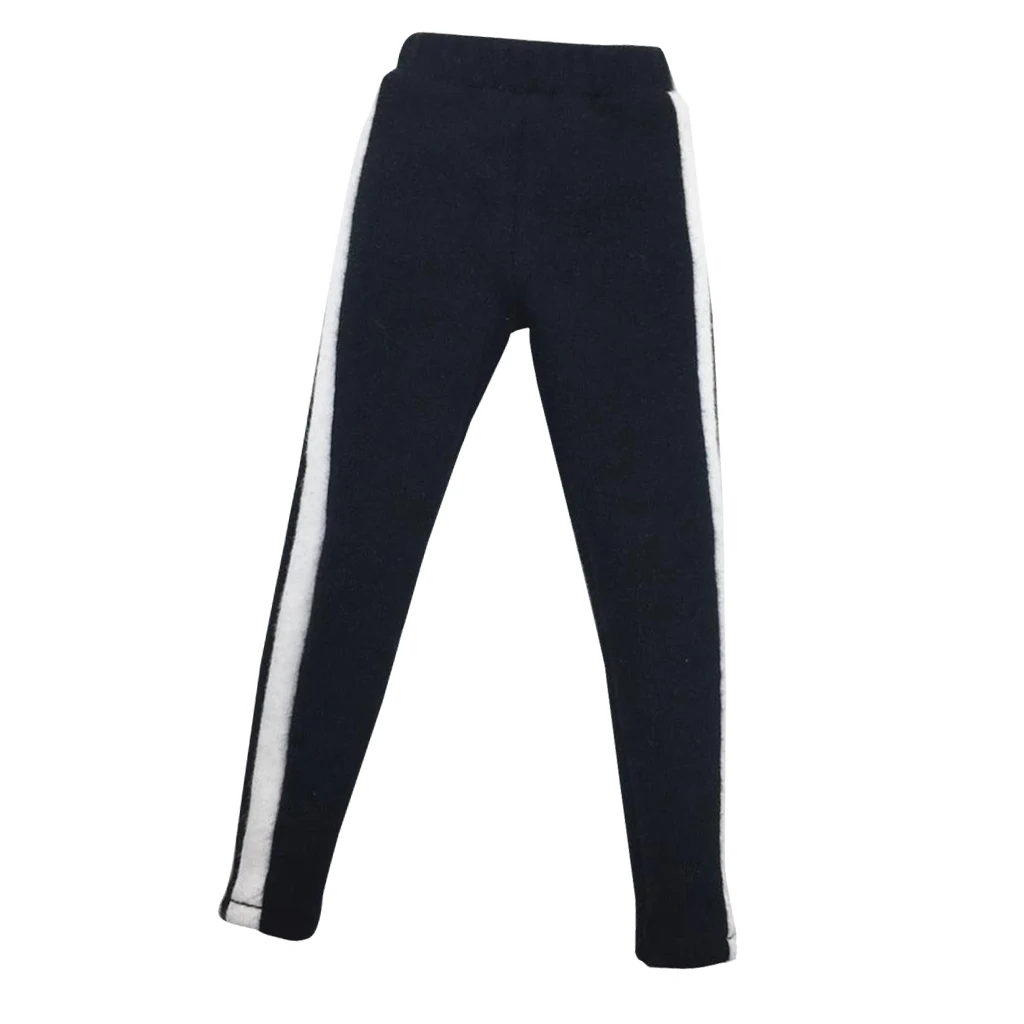 1/6 Scale Side - striped Pants Sport Trousers for 12inch Action Figure DIY