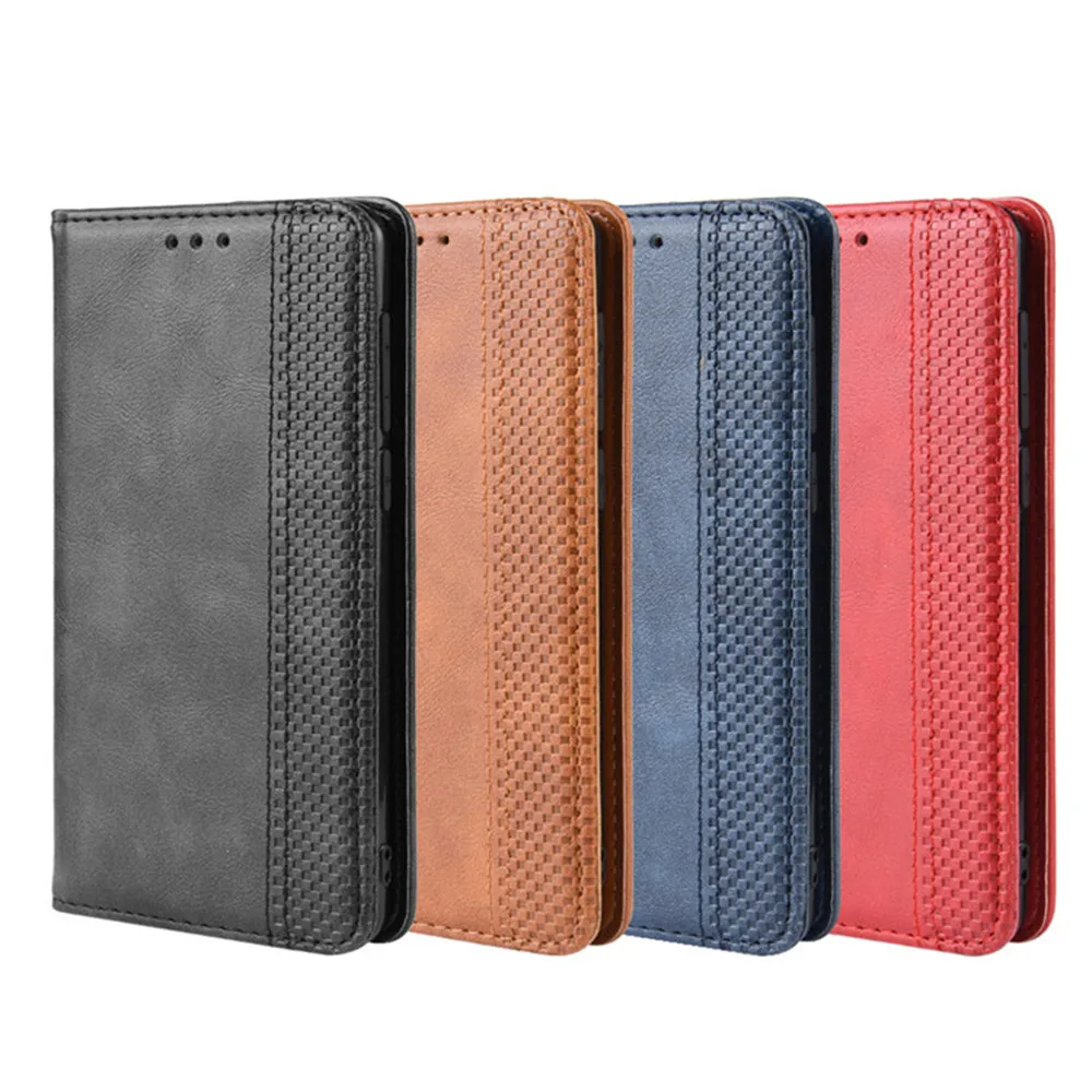 Чехол для Alcatel 3 2019 роскошный флип кошелек из искусственной кожи магнитный