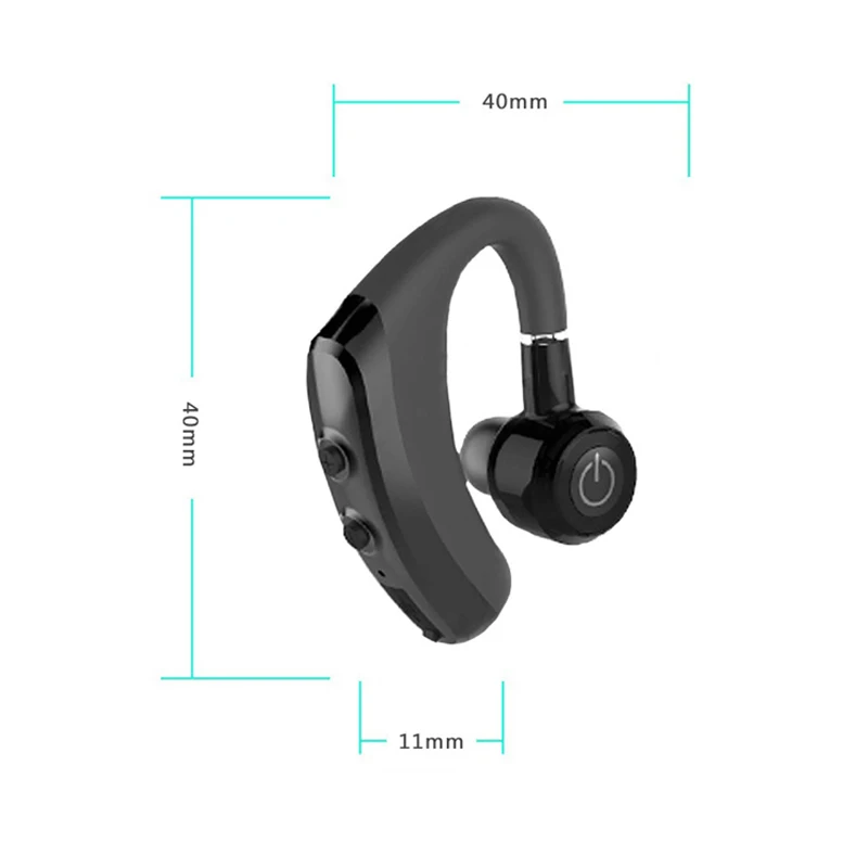 Bluetooth Headphone Noise Reduction Wireless Earphone Long Standby Headset for Driving Sports JR Deals