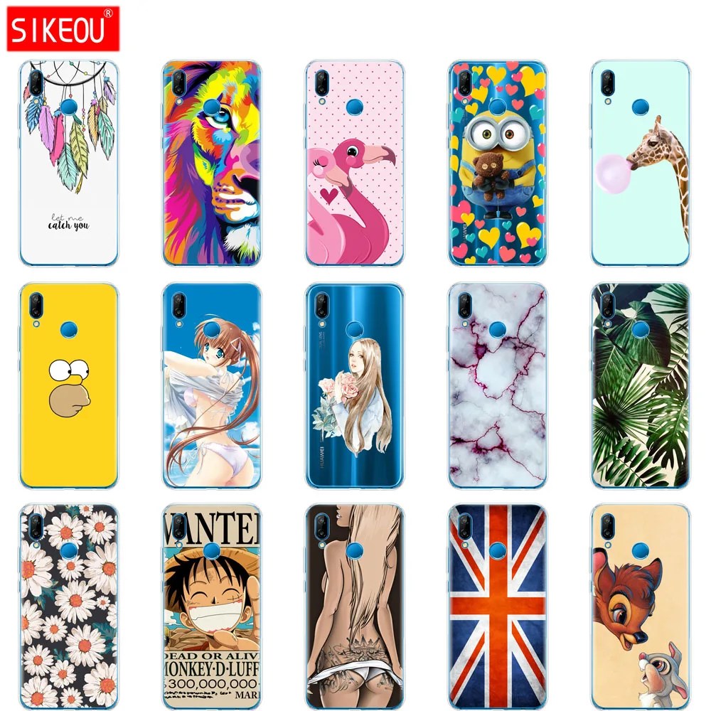 

case for huawei P20 LITE case cover for huawei p20 pro case back cover silicone 360 full protective P 20 Lit Coque etui clear