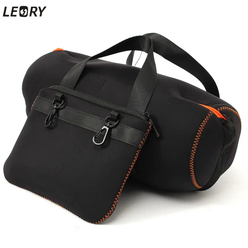 

LEORY Portable Bluetooth Speaker Case for JBL Xtreme EVA Case Cover Bag with Extra Bag for Charger Cables Speaker Accessory