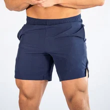 Летние мужские Шорты Для Бега Фитнес для похудения шорты для спортзала быстросохнущие спортивные тренировки тренировка бега трусцой упражнения пот шорты