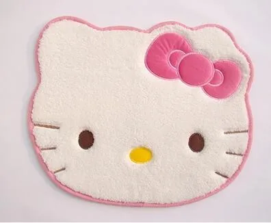 1x Kawaii 50*60 см Рисунок «Hello Kitty» двери Коврики земли мягкие мохнатые ковры из Гостиная Спальня Ковры ковровое покрытие Коврики 5 видов цветов