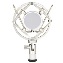 Neewer Microphone Shock Mount Holder Clip Anti Vibration Isolation for Studio Condenser Mic Radio Broadcasting Studio