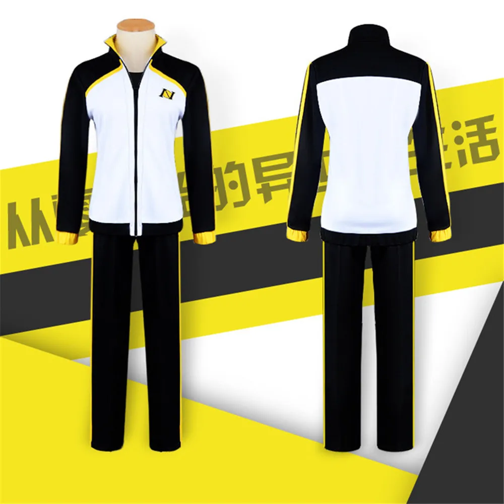 

Re: Zero kara Hajimeru Isekai Seikatsu Subaru Natsuki Cosplay Costume Jacket Coat & Long Pants Suit Sportswear Uniform full set