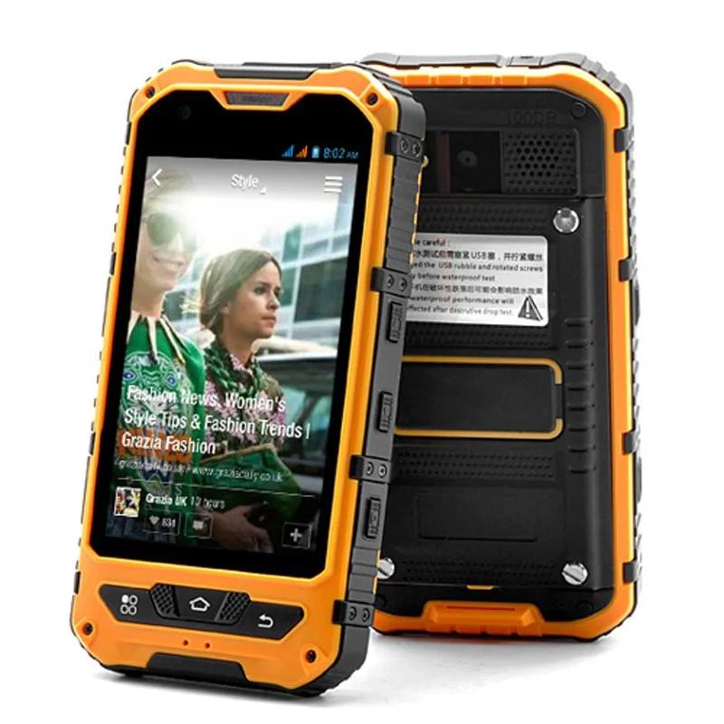 Original A8 IP68 A9 V9 Waterproof Shockproof nfc Rugged smartphone MTK6582 Quad Core Android 4.4 1GB RAM 8GB 3G GPS Mobile Phone