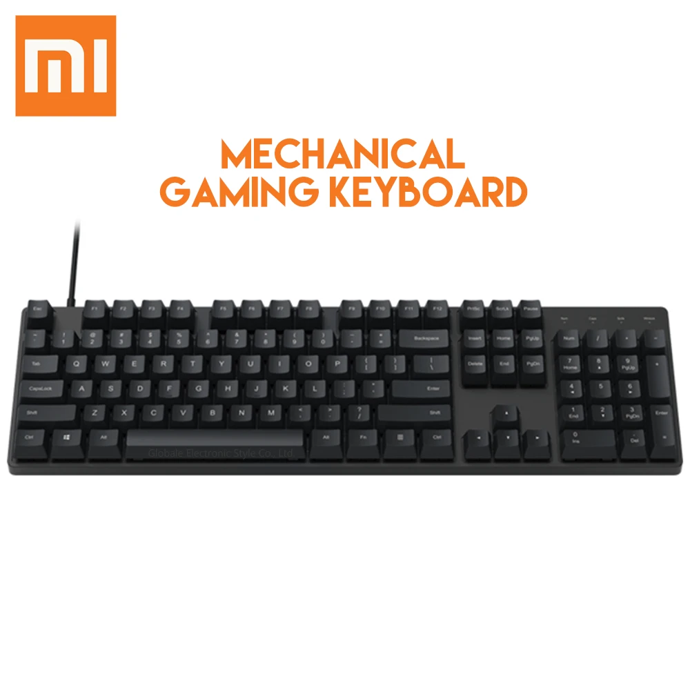 Оригинальная игровая клавиатура Xiaomi механический Вишневый красный